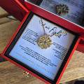 Regalo speciale - Rosa eterna e collana 