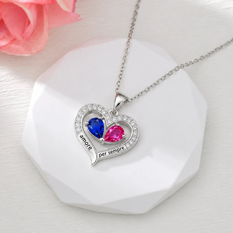 Collana per la Moglie "Sei Ancora il Mio Tutto" – Argento con Incisione