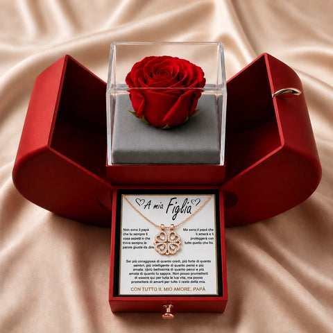 Collana “A Mia Figlia” – Un Regalo da Papà che Dice Tutto