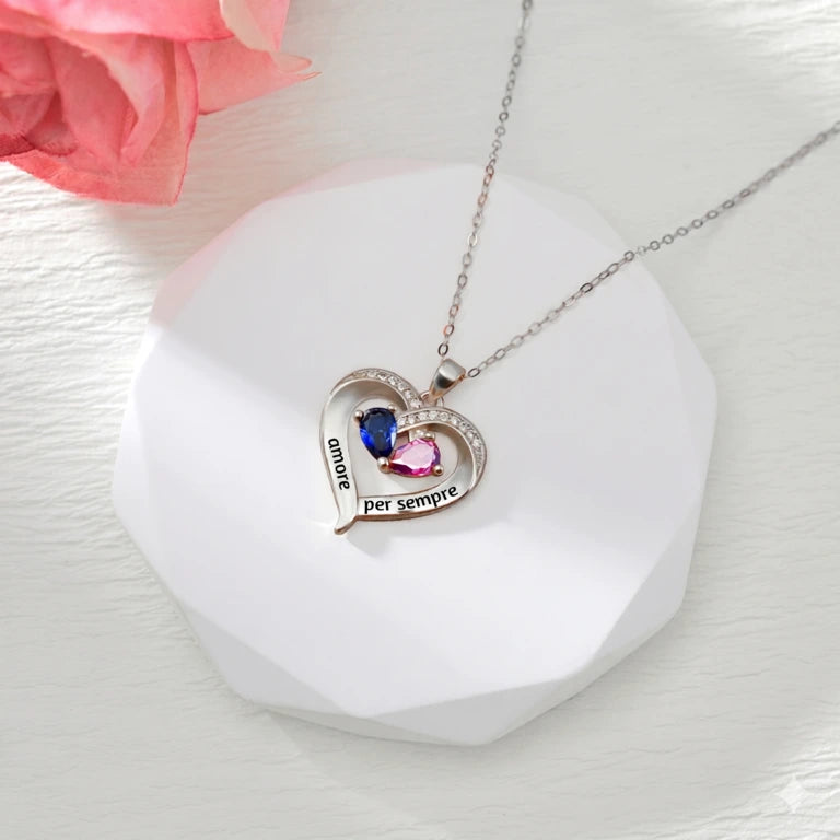 Sempre Tuo – Collana a Cuore