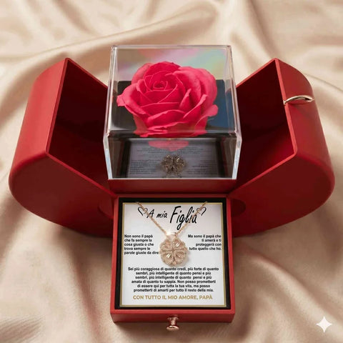 Collana “A Mia Figlia” – Un Regalo da Papà che Dice Tutto