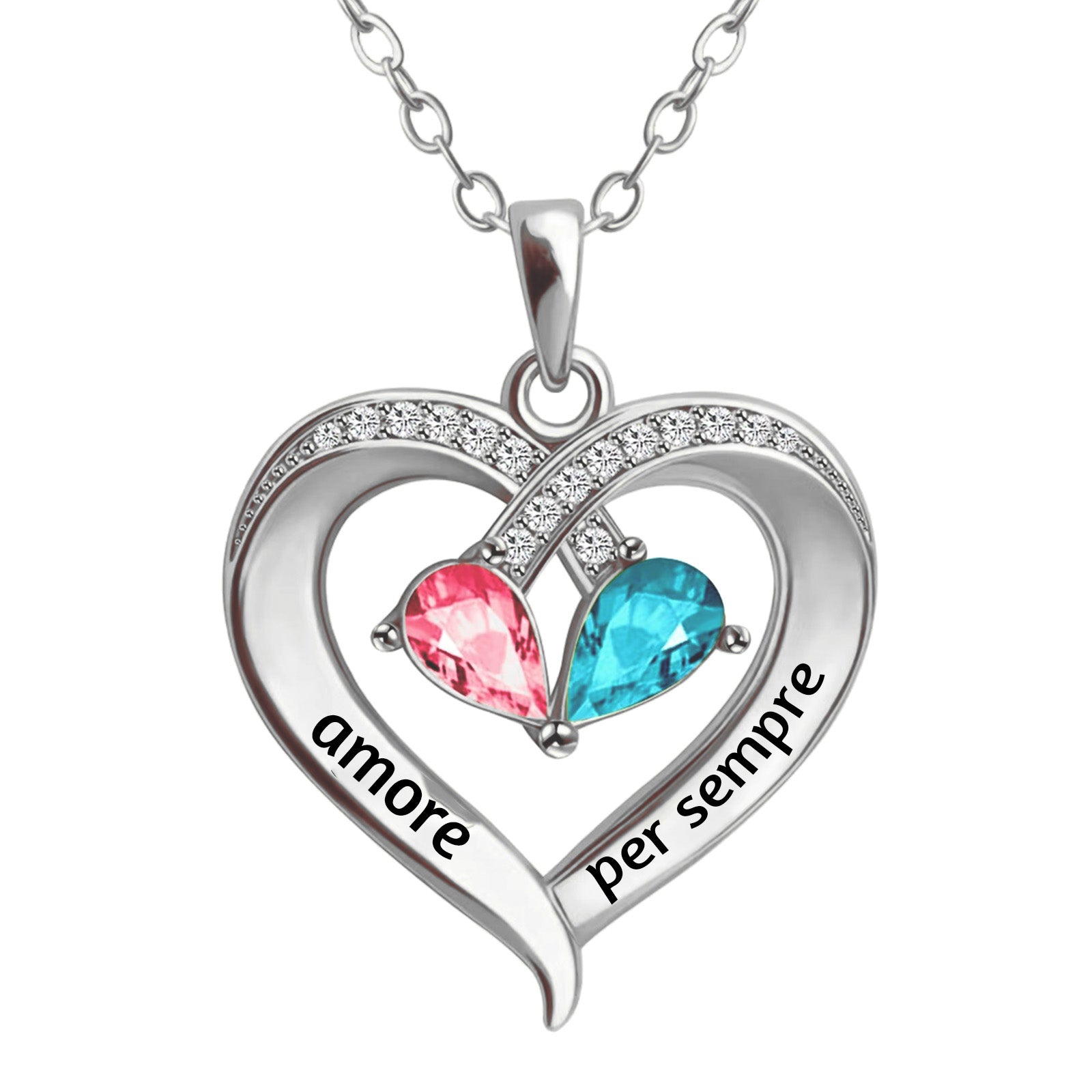 Sempre Tuo – Collana a Cuore