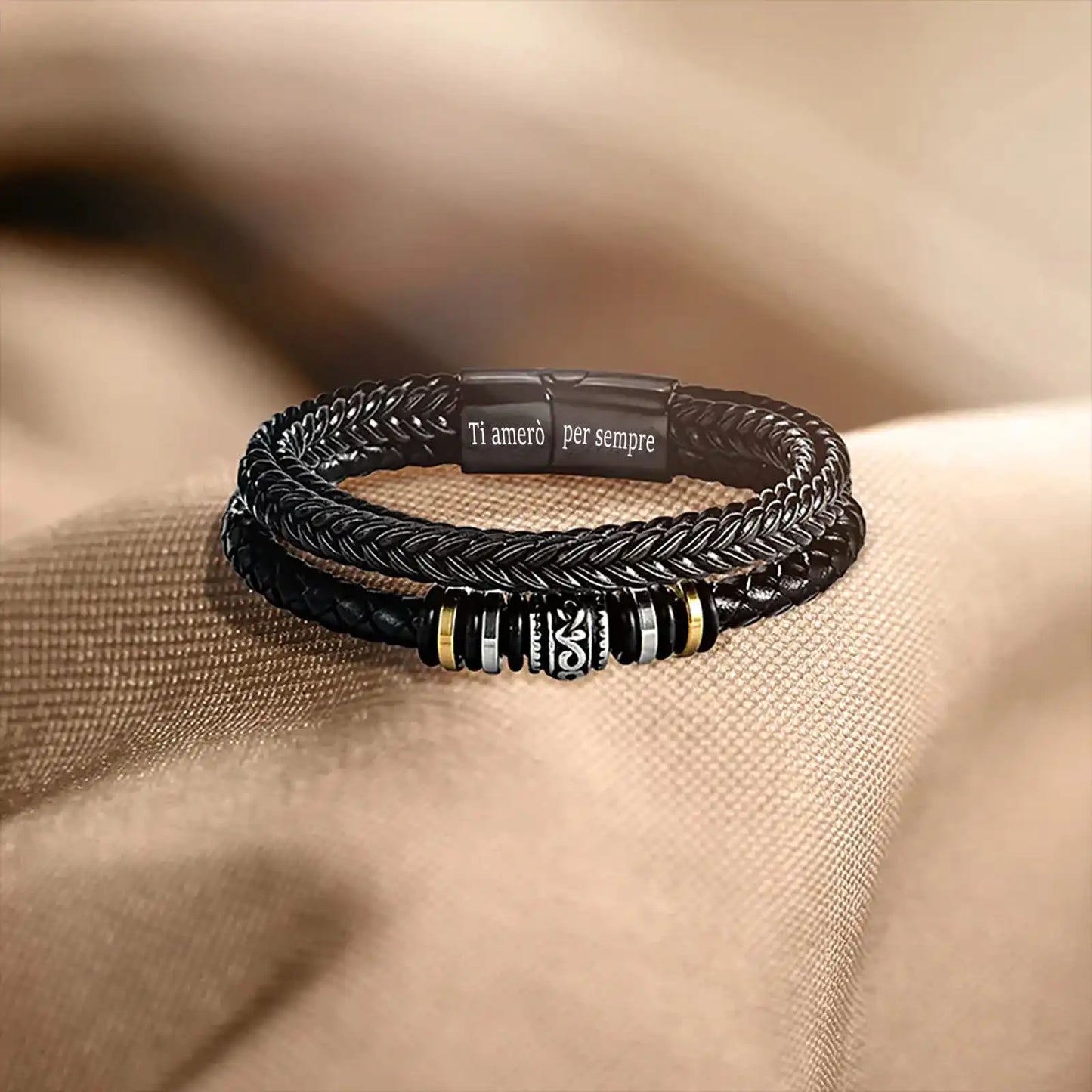 "Sempre Con Te" I Set Regalo Completo Bracciale Amore Eterno