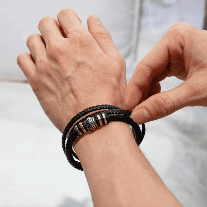 "Sempre Con Te" I Set Regalo Completo Bracciale Amore Eterno