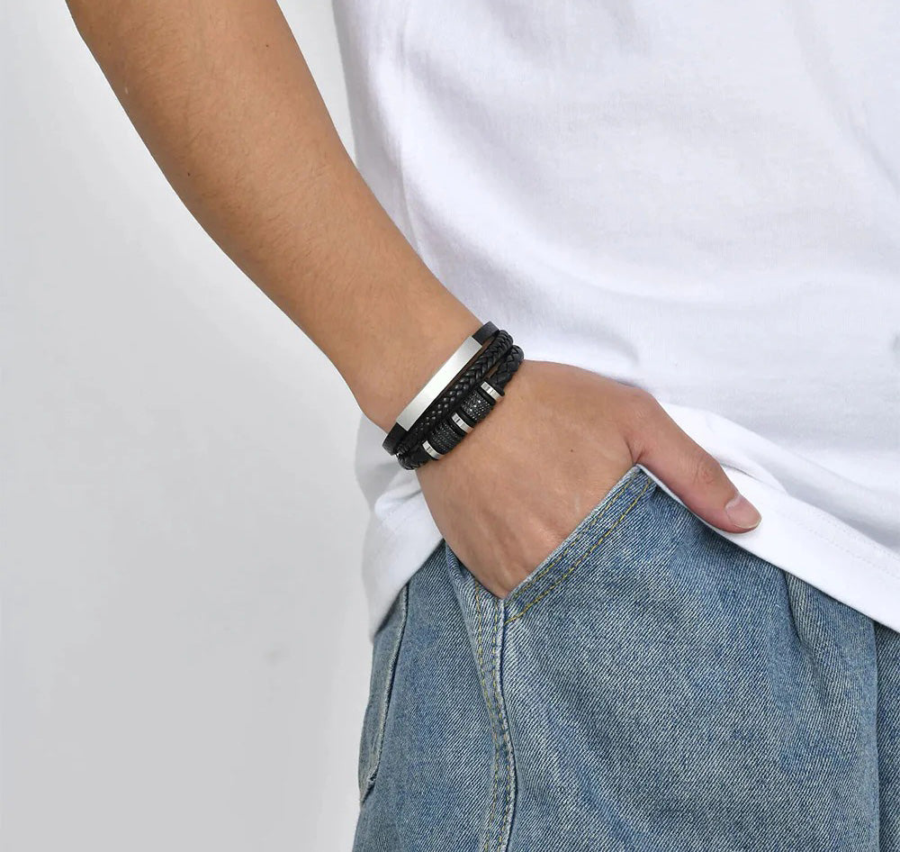 "Per Sempre Connessi" – Bracciale per Figlio