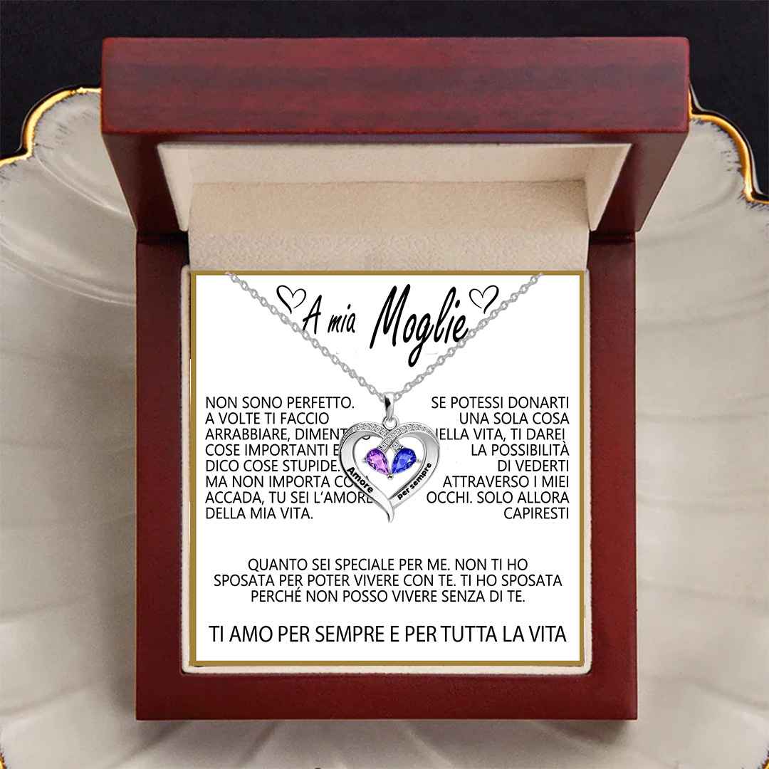 Sempre Tuo – Collana a Cuore